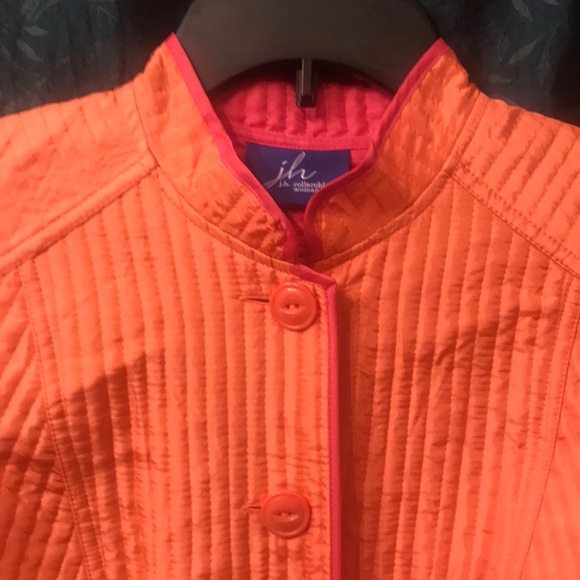 jh collectibles Jacket Silk Quilted Light Weight Size 1X - Picture 2 of 10
